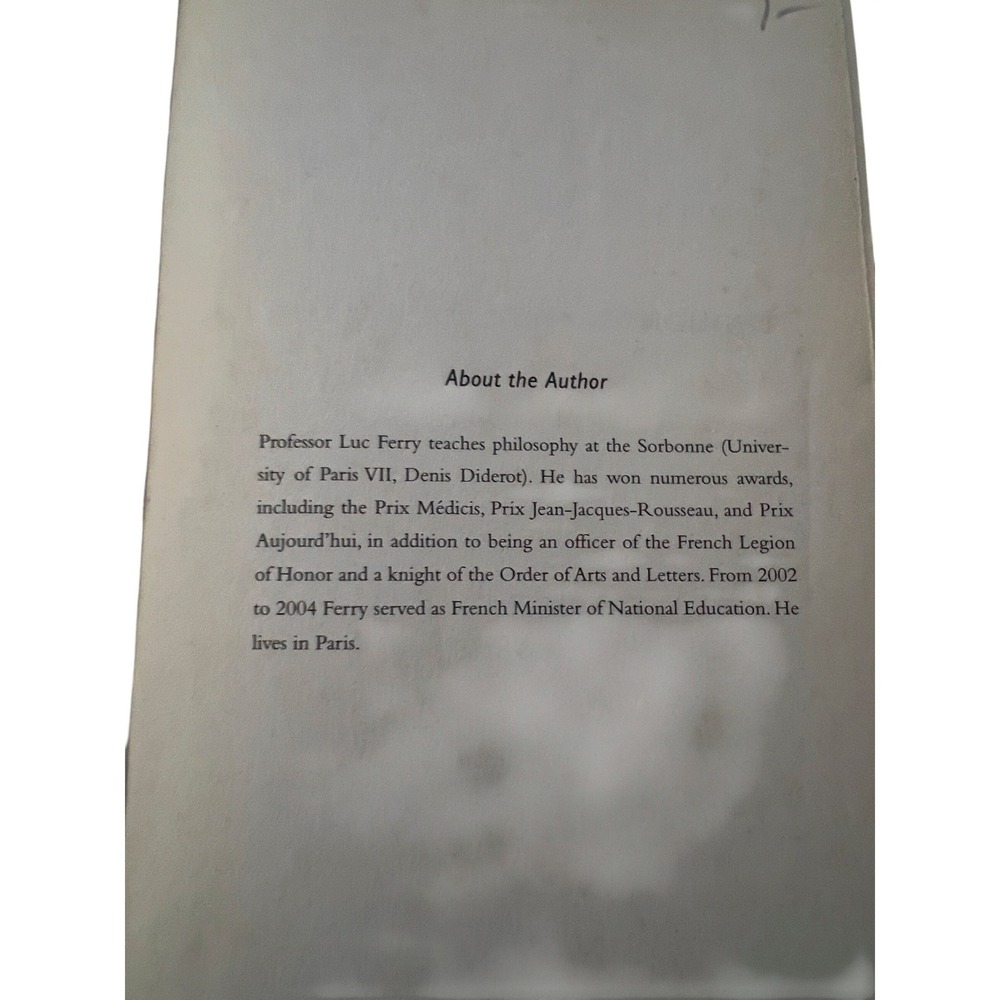 A Brief History of Thought Luc Ferry Philosophical Guide to Living Paperback - Picture 4 of 11
